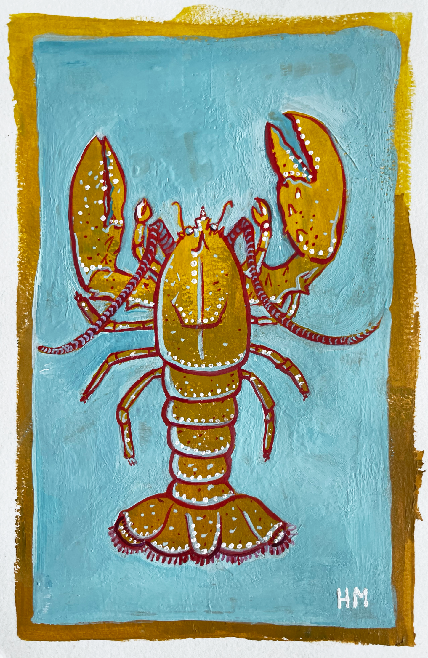 Lobster Painting Fine Art Giclee Print