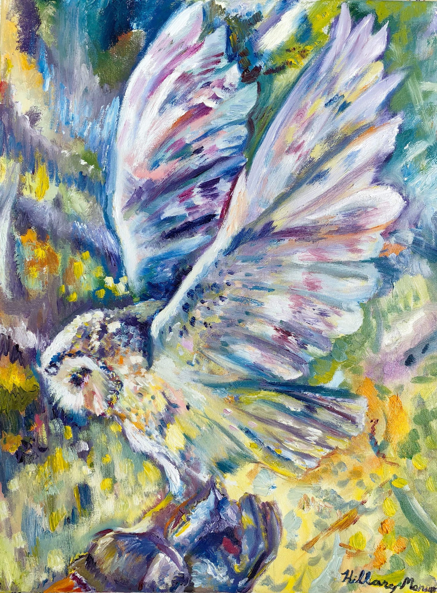 Owl Painting Fine Art Giclee Print