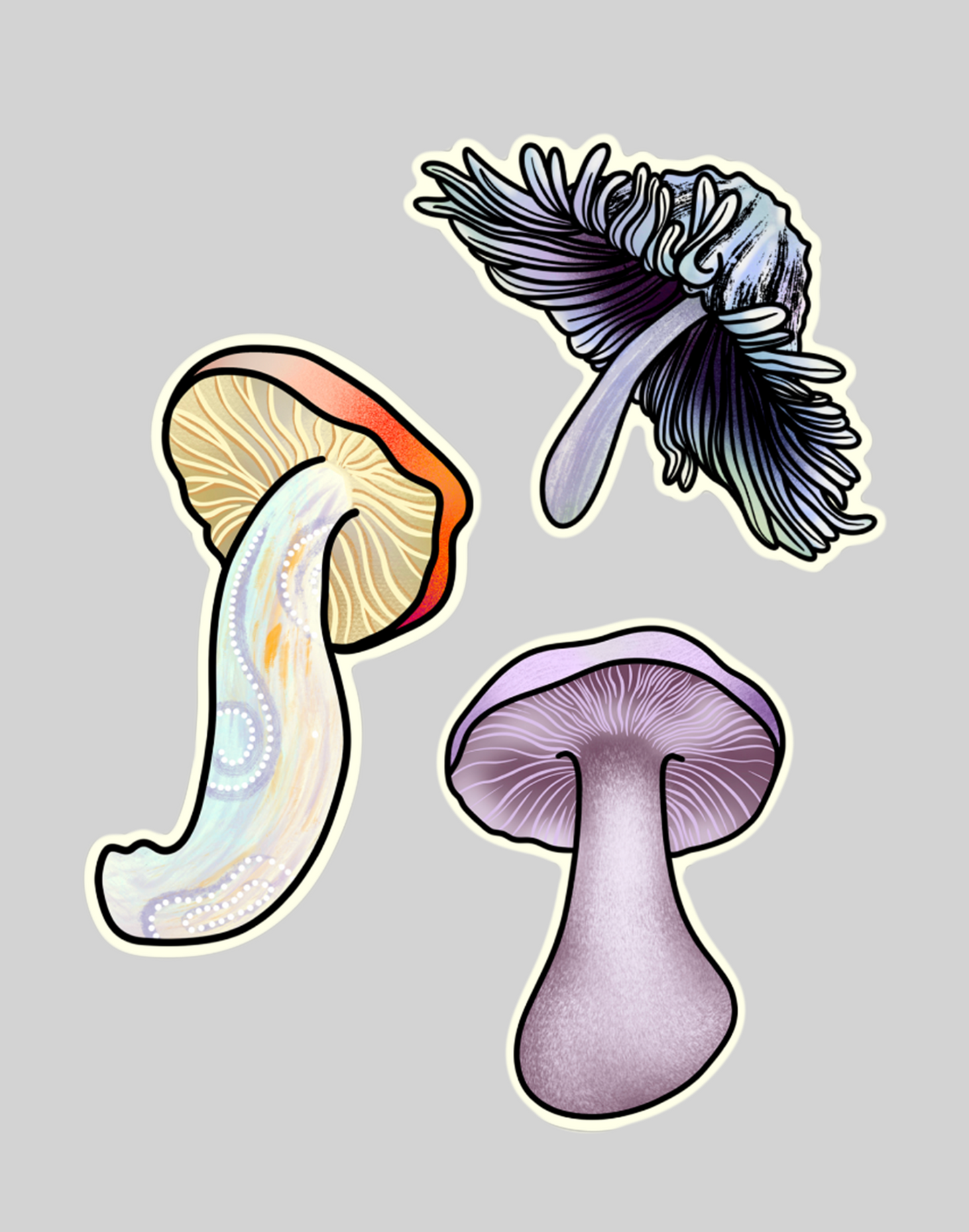 Mushroom Sticker Sheet 2